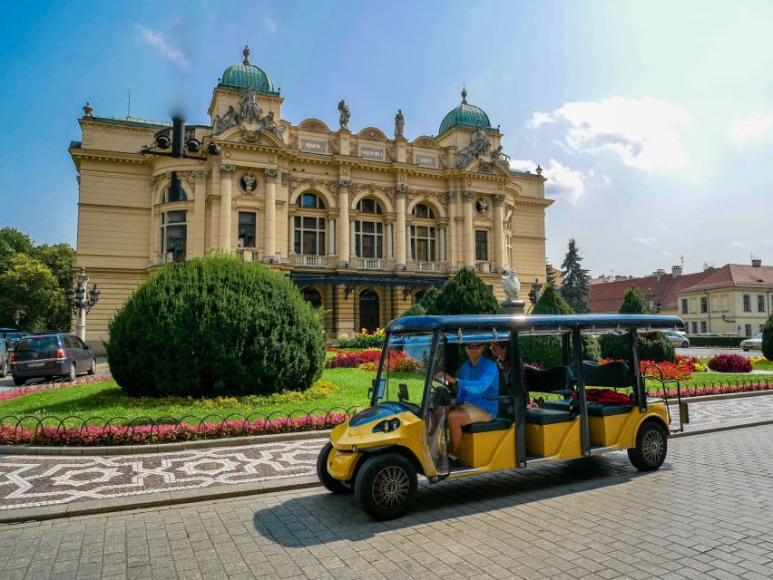 Krakow: City Sightseeing Tour by Electric Golf Cart - Kazimierz and the Jewish quarter, how to read the streets