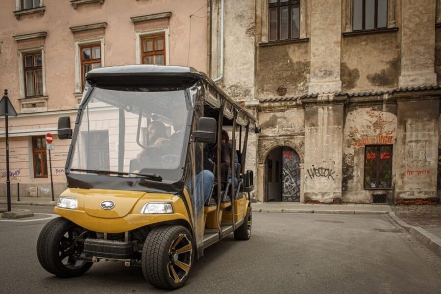 Krakow: City Sightseeing Tour by Shared or Private Golf Cart - Why this golf cart style works so well in Krakow