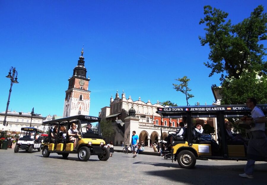Krakow: City Tour by Electric Golf Cart - Old Town, the Royal Route, and how you spot the big landmarks fast