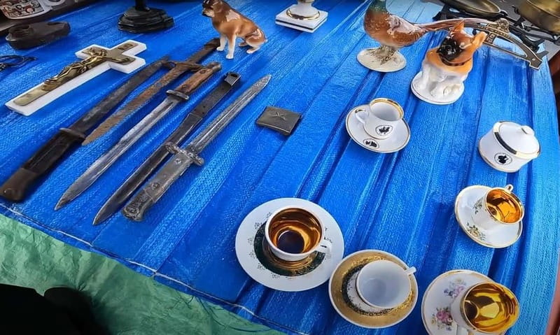 ☆★☆️Kraków☆★☆ Communist▫Flea▫Market▫Tour+Collectors⚡Boost️⚡ - Balicka Flea Market: where vintage jewelry and Soviet finds show up
