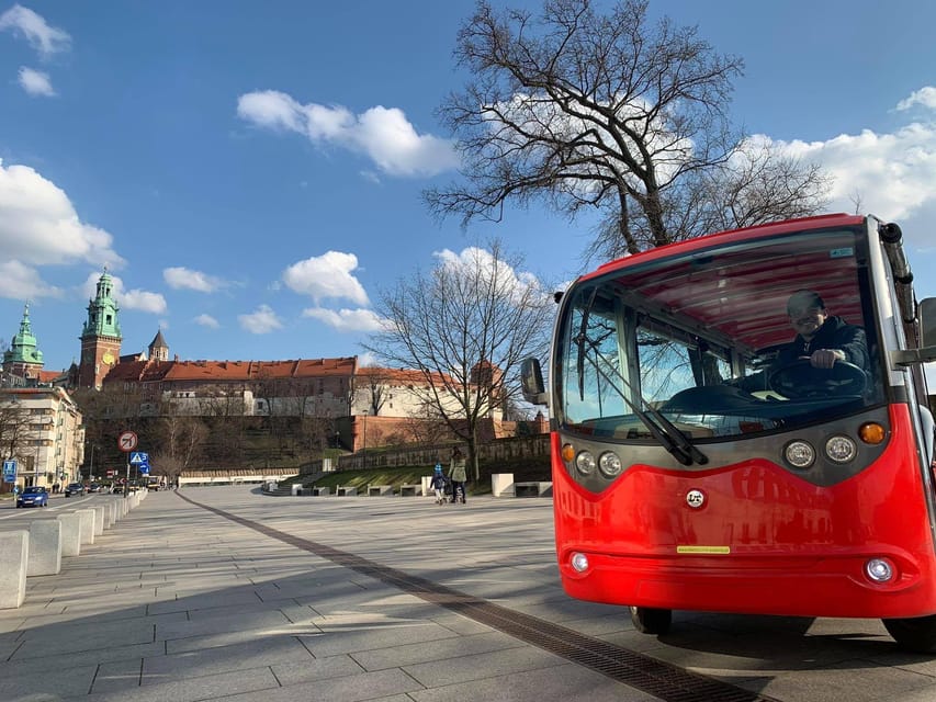 Krakow: Extended City Sightseeing Tour - Eco Buggy Golf Cart - Eco buggy golf cart plan for three Krakow districts