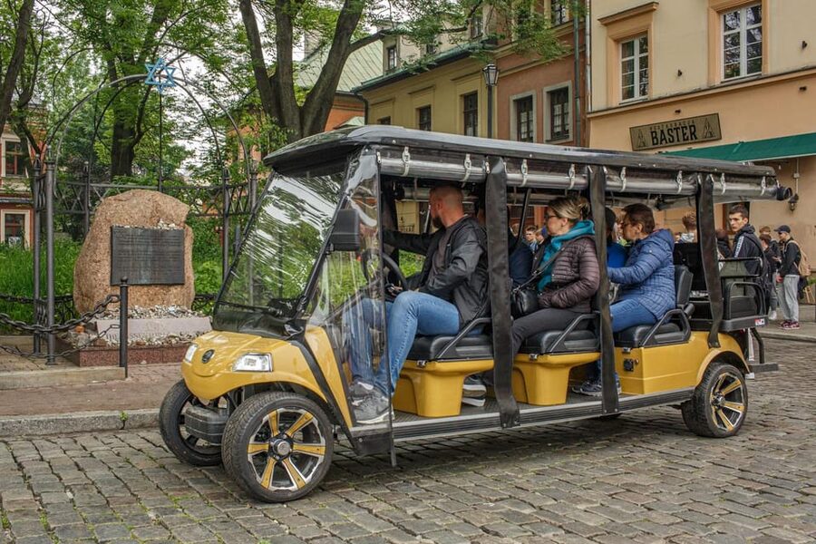 Krakow: Extended City Sightseeing Tour - Eco Buggy Golf Cart - Old Town loop: Planty, Barbican, churches, and squares