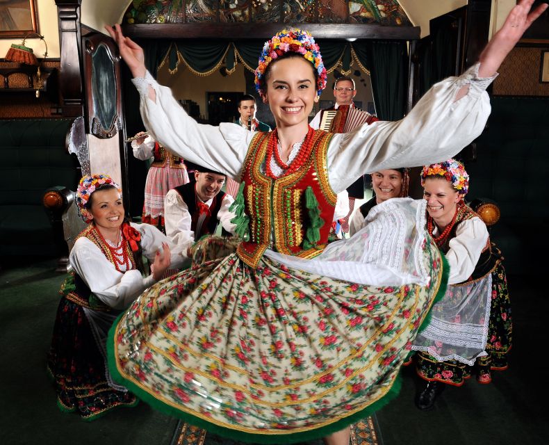 Krakow: Folk Show & 3-Course Dinner at Jama Michalika Café - Drinks are extra, and that affects what you should budget