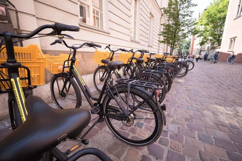 Krakow: Full-Day Bike Rental - City Walls and Jagiellonian University: Where Rhythm Changes