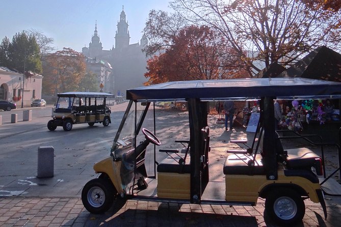 Krakow Grand City Tour by golf cart - All 3 districts - Starting at plac Jana Matejki 3: how to make the pickup painless