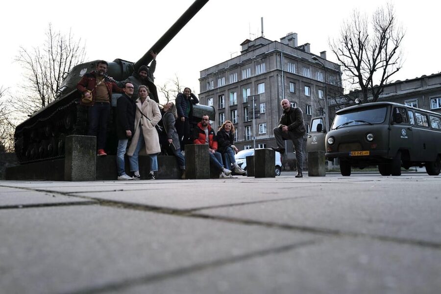 Krakow: Guided Tour to Nowa Huta on Commie Retro Van - Optional Cold War shelter visit: what it adds if you choose that version