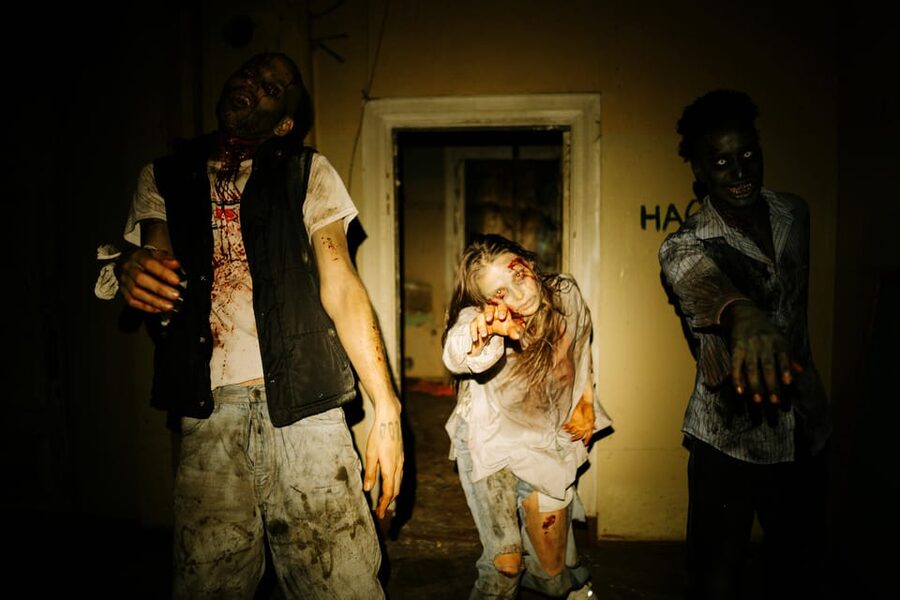Krakow: Horror House with Actors (Choose Your Fear Level) - Where the scare starts, basement stairs and a safety briefing