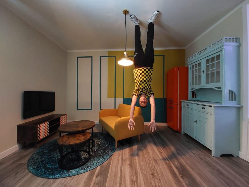 Krakow: House of Attractions Gold Package 2+2 Entry Ticket - Upside Down House, Your Brain Gets a Small Workout