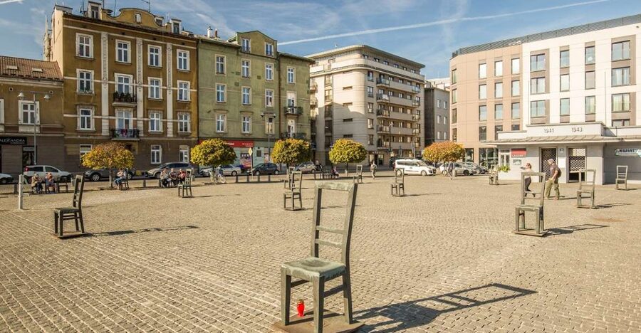 Krakow: Jewish Ghetto Walking Tour - Following the Boundary: The Ghetto Wall Remains