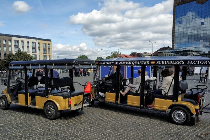 Krakow Jewish Quarter and Ghetto Tour by Electric Golf Cart - St Joseph Church and Podgórze Market Square: A Visible Landmark