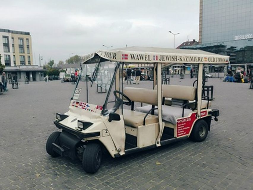 Krakow: Jewish Quarter and Schindler Factory by Golf Car - Key things to know before you go