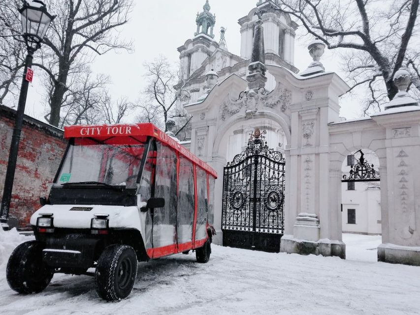 Krakow: Jewish Quarter and Schindler Factory by Golf Car - Krakow’s Jewish Quarter on wheels, with churches you can actually name