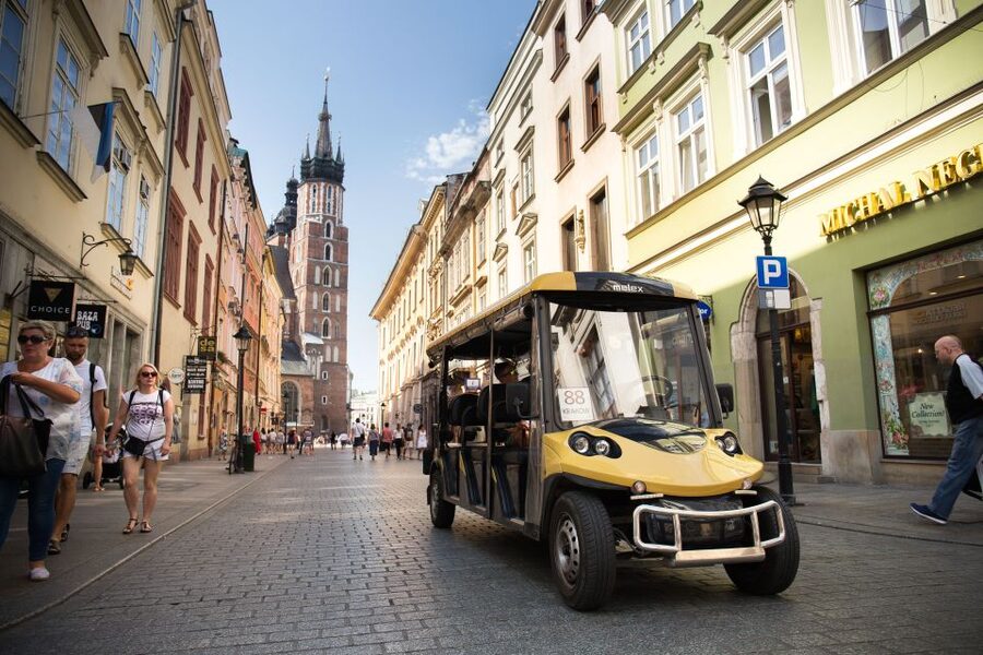 Krakow: Jewish Traces Private Electric Car Tour - Electric car comfort, pickup, and a pace you control