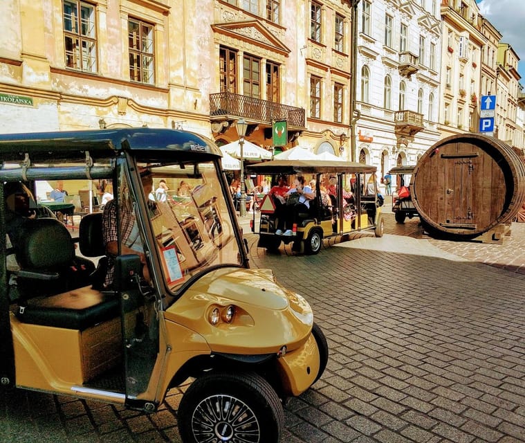 Krakow: Old Town Sightseeing Tour by Electric Golf Cart - Key Highlights You Will Feel Right Away