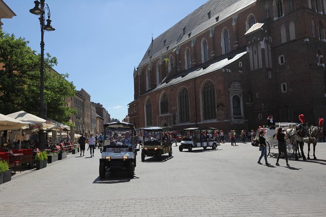 Krakow: Private Guided City Tour by Electric Car - Old Cracow stop: get your bearings in the oldest part first