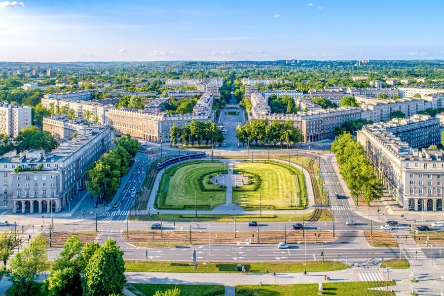 Krakow: Private Nowa Huta Adventure Tour in Communist Cars - Central Square walk: town planning you can actually see