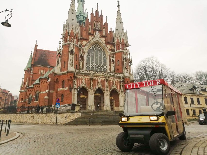 Krakow: Private Sightseeing Tour by Electric Car - WWII on the route: Krakow Ghetto and Schindler’s Factory area
