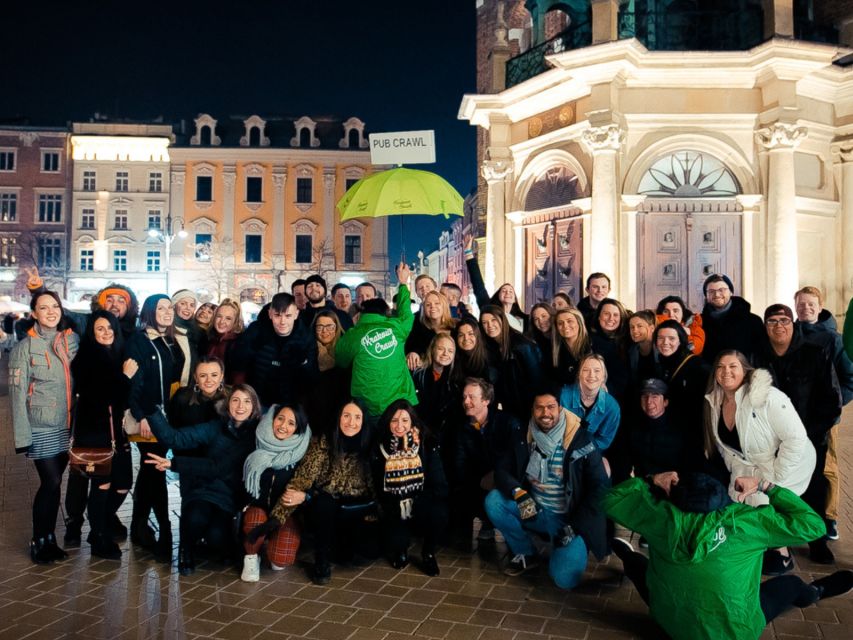 Krakow: Pub, Bar & Club Crawl - Stop 1: the first bar’s 1-hour unlimited drinks and games