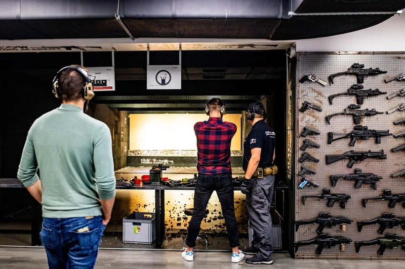 Krakow: Shooting Range with AK-47 Experience & Hotel Pickup - At Big Gun Strzelnic, safety briefing that actually prepares you