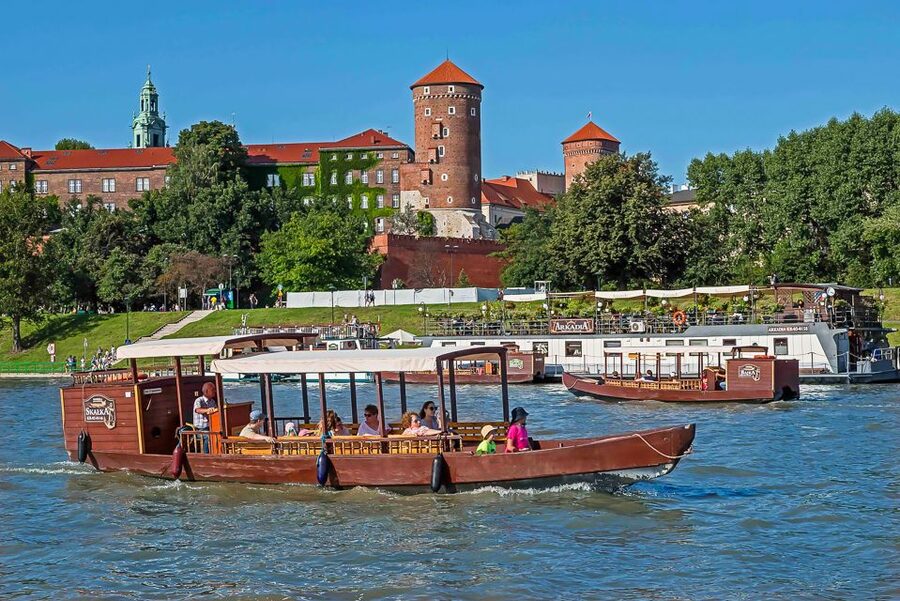 Krakow: Sightseeing Cruise by Vistula River - Norbertine Sisters and the Church on the Rock, spiritual stops with strong visual identity
