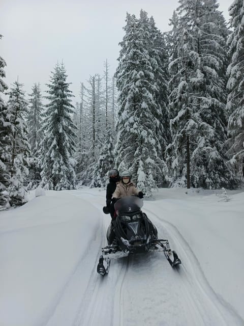 Krakow: Snowmobile & Thermal Baths Zakopane Full Day Tour - Chochołow Wooden Village and the Sculptor’s Hut Moment