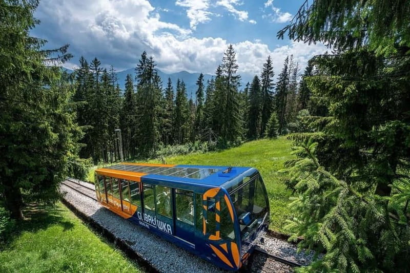 Krakow-Zakopane: Cable Car, Chocholow Baths, Cheese & Vodka - Gubałówka funicular and cable ride: the view portion you actually came for