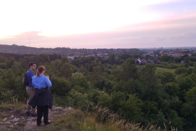Polish Countryside and Tyniec Abbey Bike Tour from Krakow - John Paul II Quarry Cliffs by Bike: The Sunset Finish