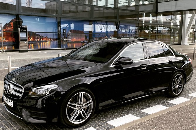 Private Airport Transfer (GDN) to City Center Gdansk (1-3 PAX) - The Ride: Mercedes Comfort, Wi-Fi, and Bottled Water