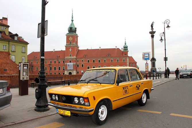 Private Historical Tour of Warsaw by a Retro Fiat with Pickup - Key things I’d circle before you book