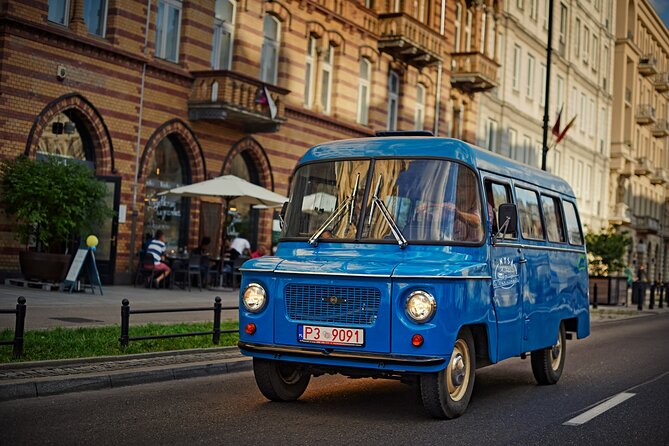 Private Historical Tour of Warsaw by a Retro Fiat with Pickup - A retro Fiat is the fun, practical way to get your bearings