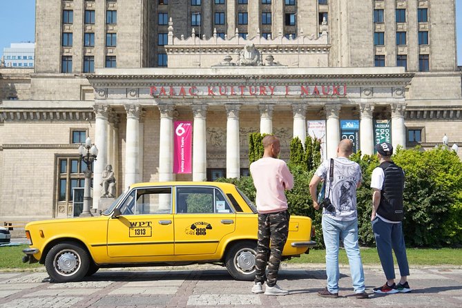 Private Historical Tour of Warsaw by a Retro Fiat with Pickup - Warsaw Uprising Monument: honoring civilians, not just armies