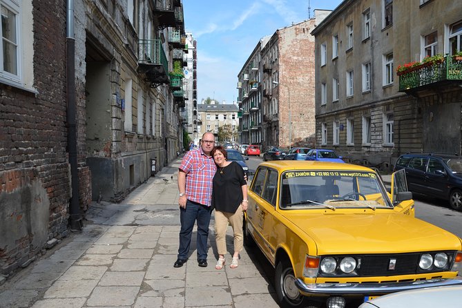 Private Tour: Warsaw's Jewish Heritage by Retro Fiat - Stop 1: Fragment of the Ghetto Wall, where the story turns physical