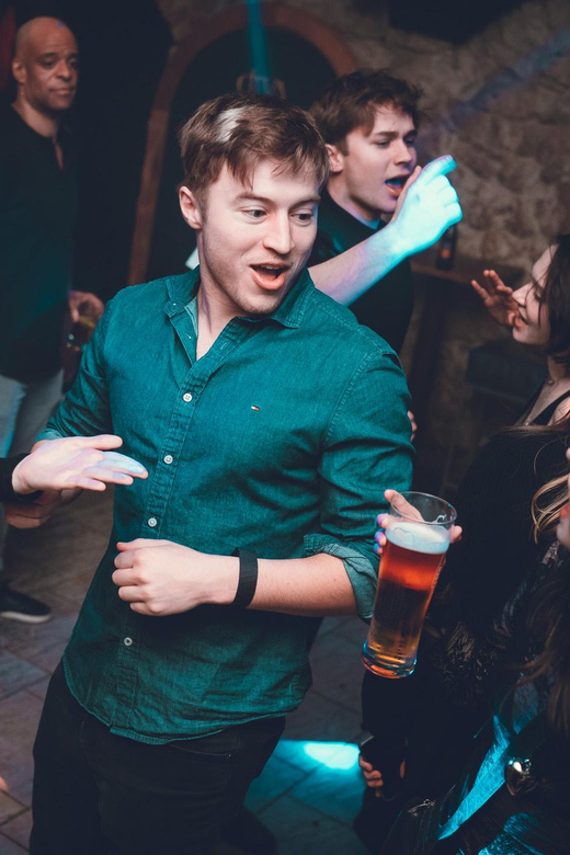 Pub Crawl 1hr Unlimited Beer + Vodka then Clubs in Katowice - Katowice Night Out With a Built-In Drink Hour