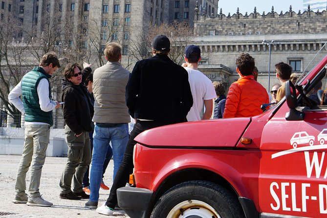 Retro Fiat Self-Drive Tour in Warsaw - Stop 1: Palace of Culture and Science, the communist-era symbol you can’t miss