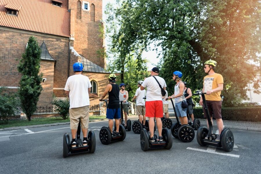 Segway Tour Gdansk: Shipyard Tour - 1,5-Hour of Magic! - Cranes, historic buildings, and the waterfront glide