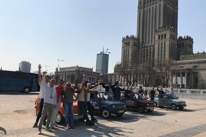 Self-Drive Tour: Communist Warsaw by Retro Fiat "Toddler" - Palace of Culture and Science: Socialist Realism in Full View