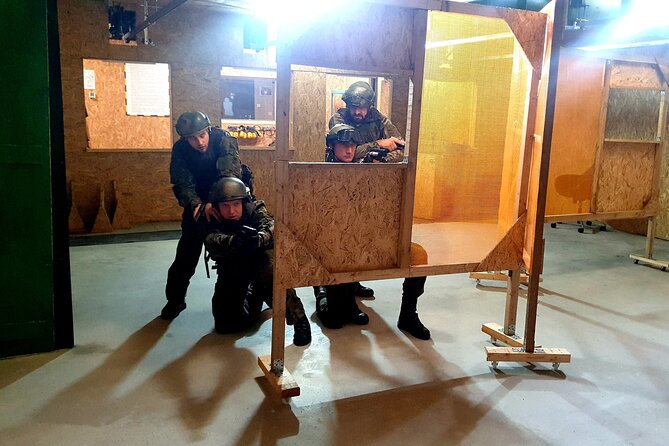 Shooting Range Experience in Gdansk Poland - Safety and gear: goggles, hearing protection, and tight control