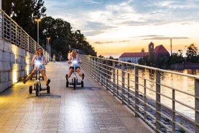 The Grand E-Scooter (3 wheeler) Tour of Wroclaw – everyday tour at 9:30 am