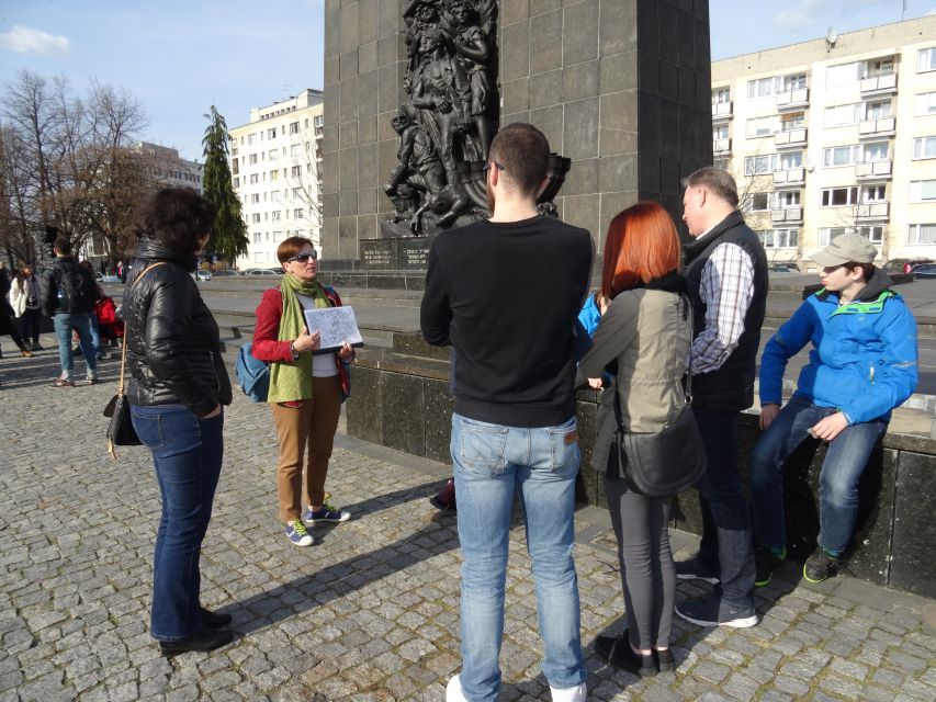 Warsaw: 2-Hour Tour of Daily Life in the Ghetto Warsaw - Umschlagplatz and the Monument to the Ghetto Heroes, where the story turns