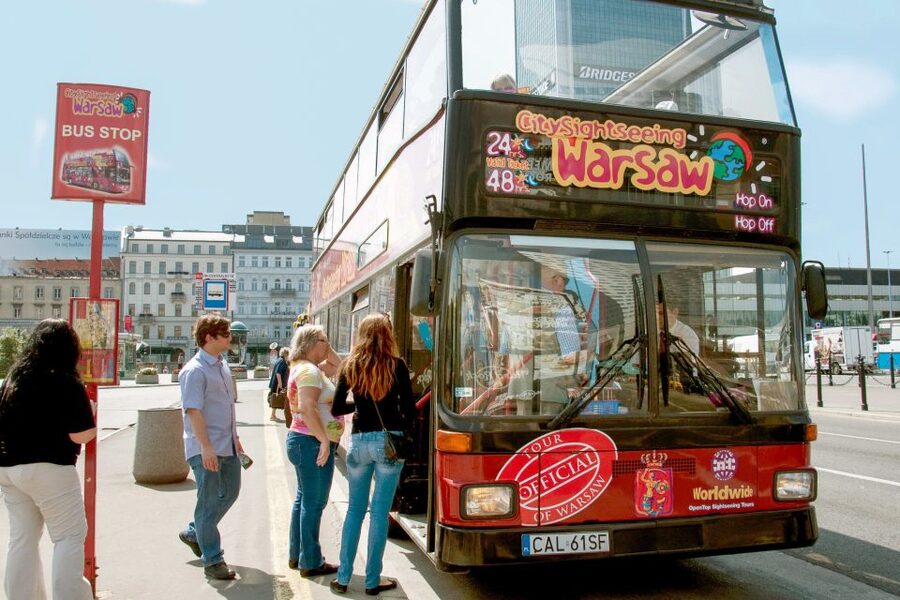 Warsaw: City Sightseeing Hop-On Hop-Off Bus Tour - Red vs Blue routes: pick the vibe, then hop smart