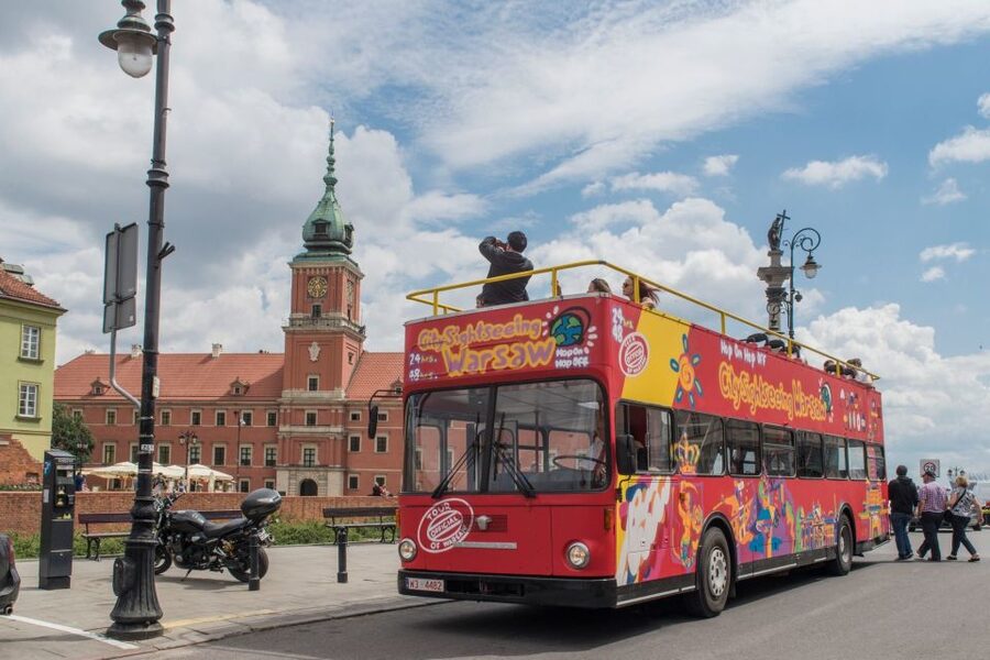 Warsaw: City Sightseeing Hop-On Hop-Off Bus Tour - Audio guide and headphones: useful, but bring a backup mindset