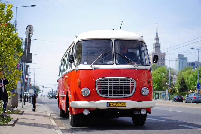 Warsaw City Sightseeing in a Retro Bus - A retro Jelcz bus tour that makes Warsaw feel like a movie set