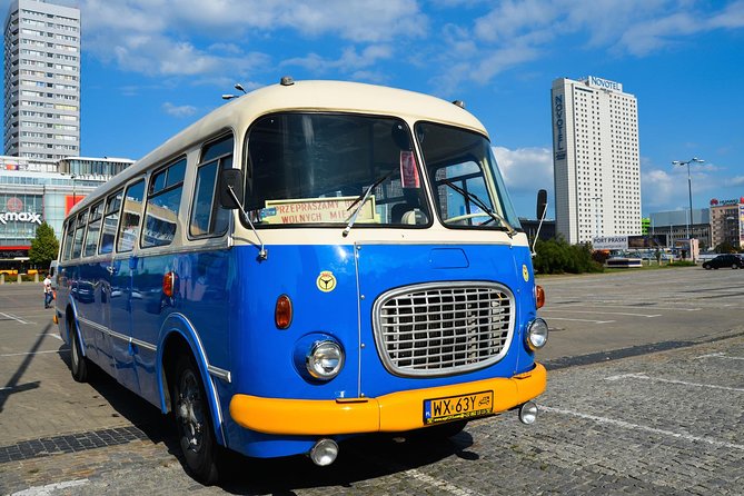 Warsaw City Sightseeing in a Retro Bus for Groups - Łazienki Park for about an hour, Warsaw’s largest green break