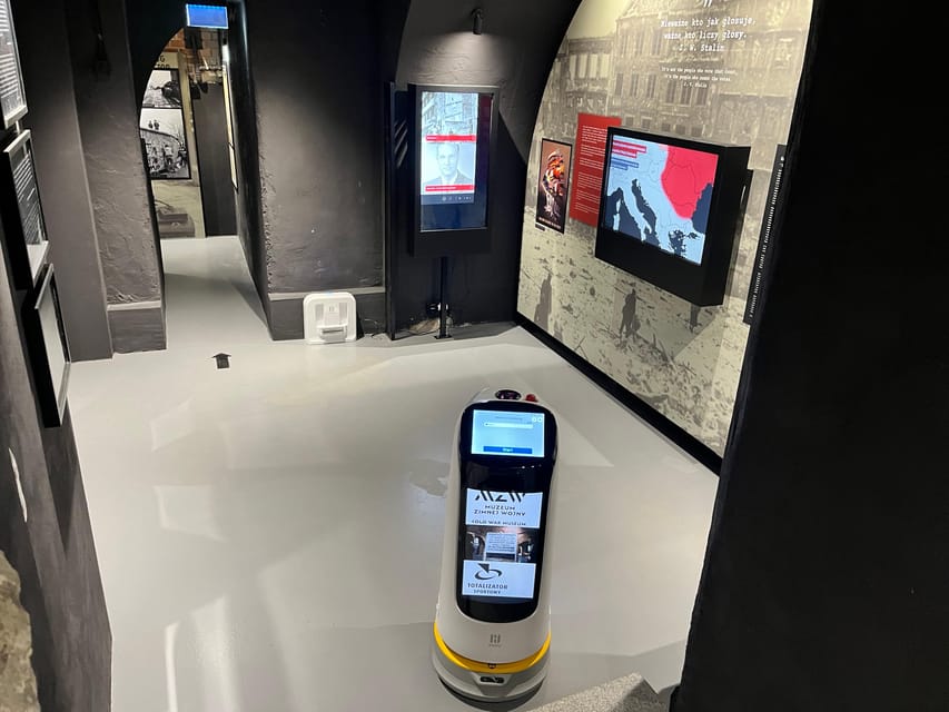 Warsaw: Cold War Museum Entry Ticket - Robot guide and cinema: how the museum keeps you moving