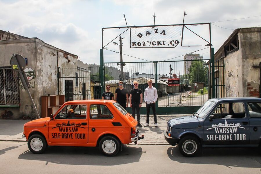 Warsaw: Communist History Self-Driving Tour - Constitution Square: Where Architecture Meets Political Messaging