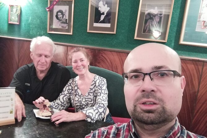 Warsaw Food tour - The Sweet Reset: Donut with Rose Jam at an Old Café
