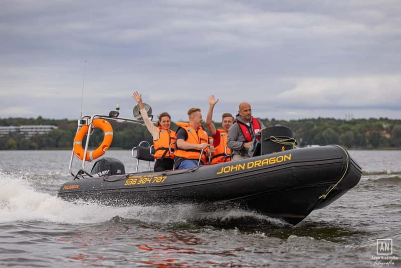 Warsaw: High-Speed Vistula River RIB Boat Adventure - The skyline route that runs through Warsaw’s bridges and icons