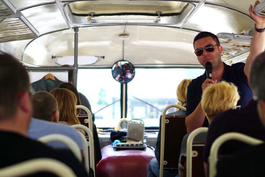 Warsaw: Highlights Guided Retro Bus Tour - Timing and pace: how 150 minutes feels in real life