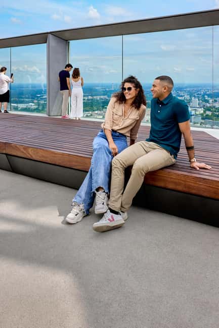 Warsaw: Highline Warsaw Entry With 360° Views & Rooftop Bar - Varso Tower and Highline Warsaw: what you get in about 1 minute