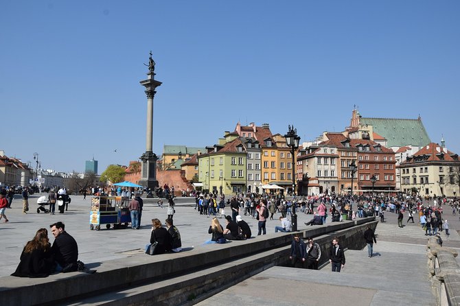 Warsaw Must-See Local City Tour with Antek and Tomek - Stop 2: Royal Castle courtyard and the Royal Gardens viewpoint